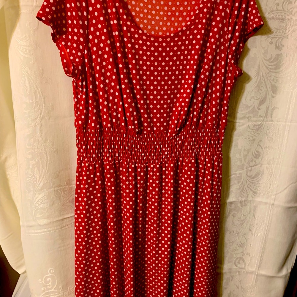 Red dress
